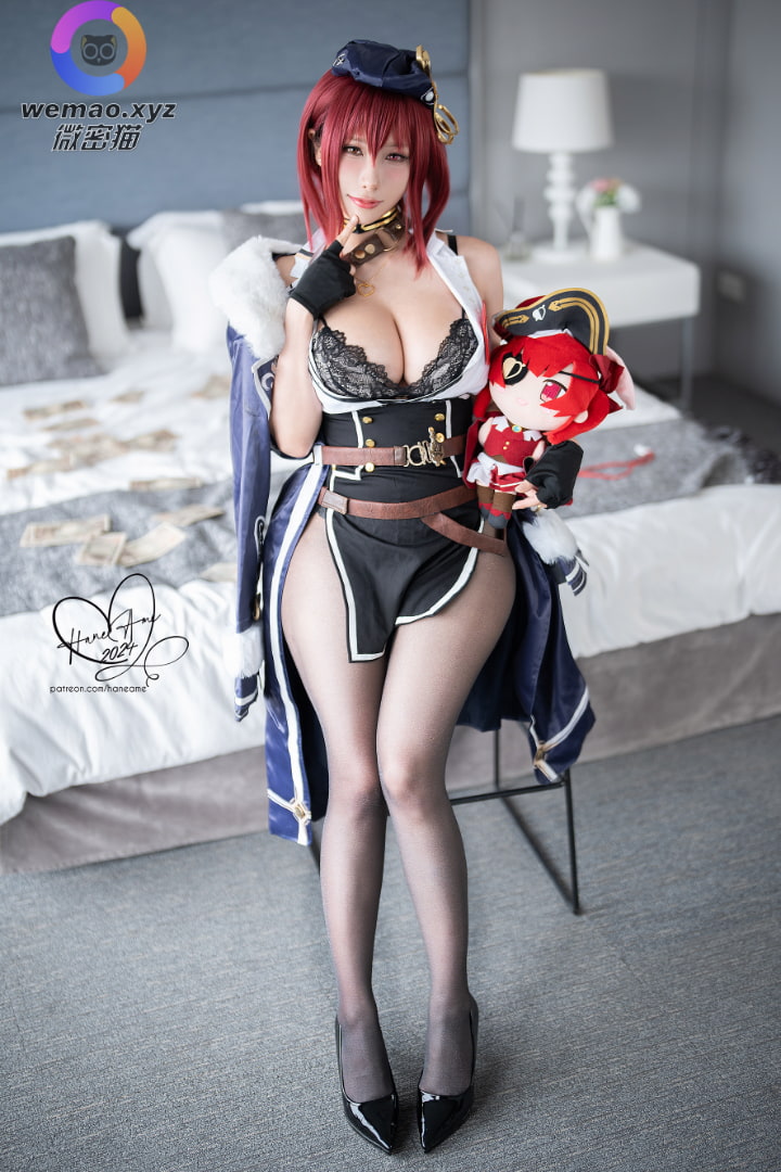 HaneAme雨波 Hololive 船長OL erohere14.jpg